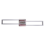 LED CCT-plafondlamp + RGB-backlight "Bantry" met veel functies, 115 cm lang, inclusief afstandsbediening