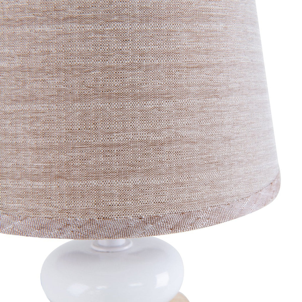 Näve Stoney Keramische Tafellamp - Bruin 31cm