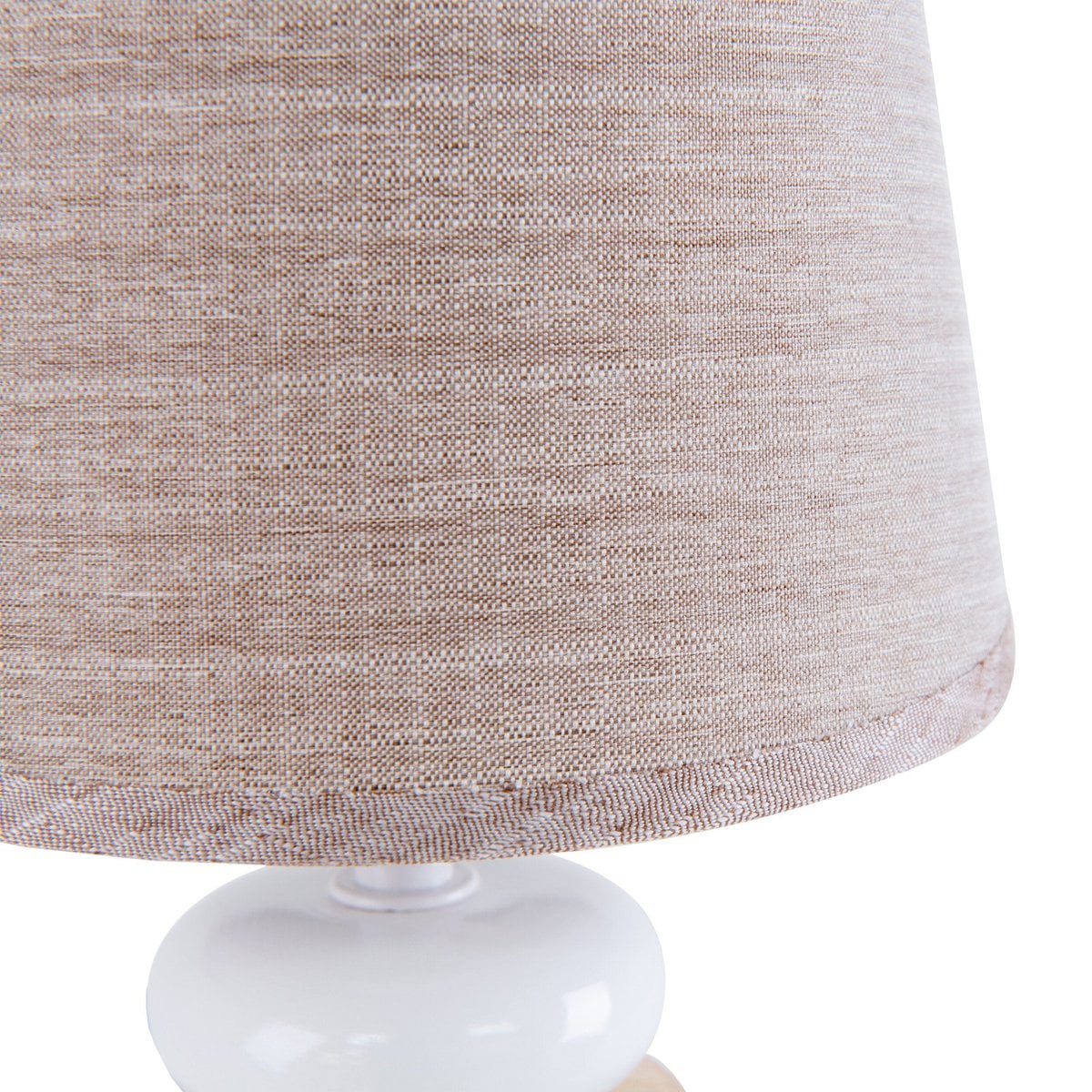 Näve Stoney Keramische Tafellamp - Bruin 31cm