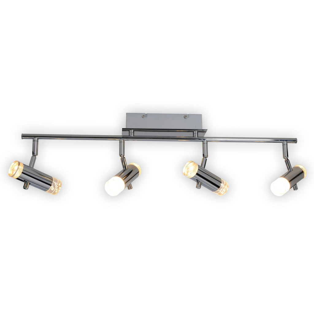 Näve Garda LED Plafondlicht 66cm Chroom