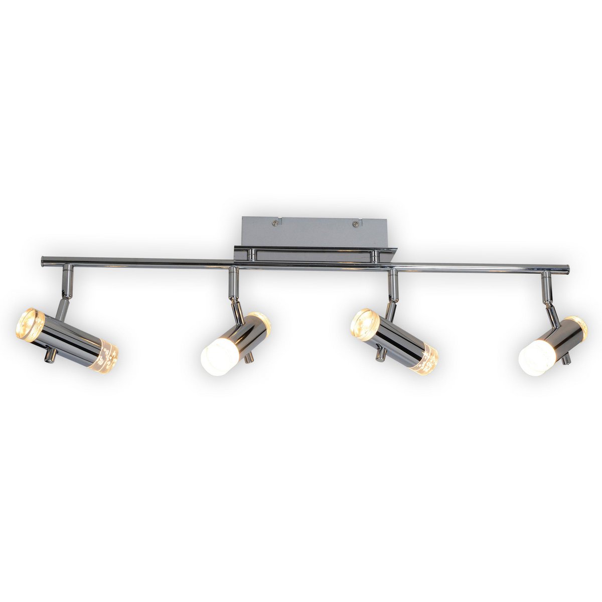 Näve Garda LED Plafondlicht 66cm Chroom