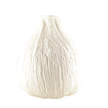 Romig witte ronde vaas - Aulica 29x29x32cm