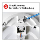 Näve Bonus LED-Plafondlamp Ø21,7cm Wit CCT