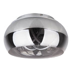 Näve Malou LED Plafondlamp Ø45cm Rookglas