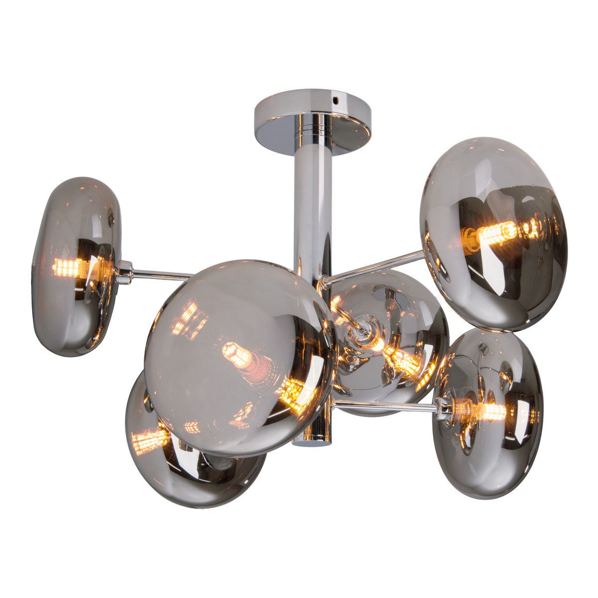 Plafondlamp "Orion" Smoky, Ø Caug.