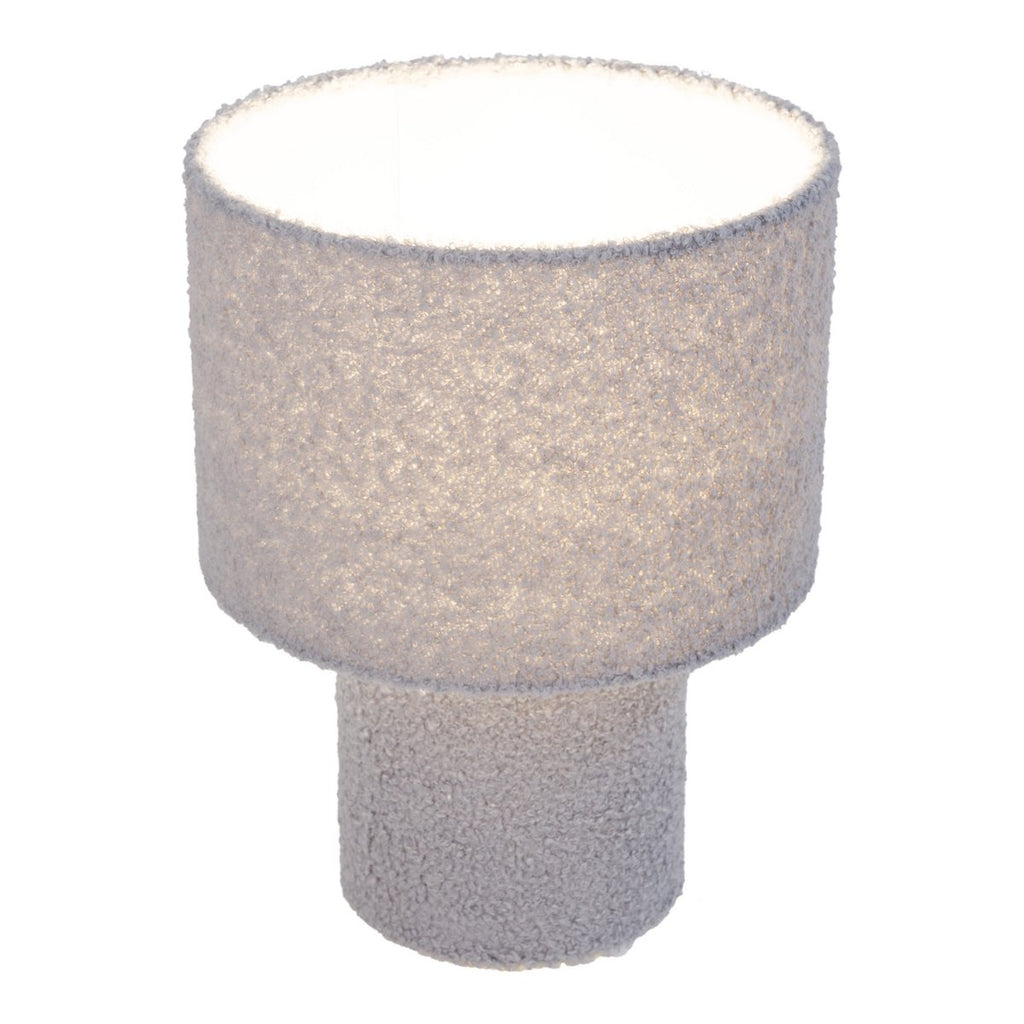 Tabellamp Fluffy Bouclé Groen E27 31cm