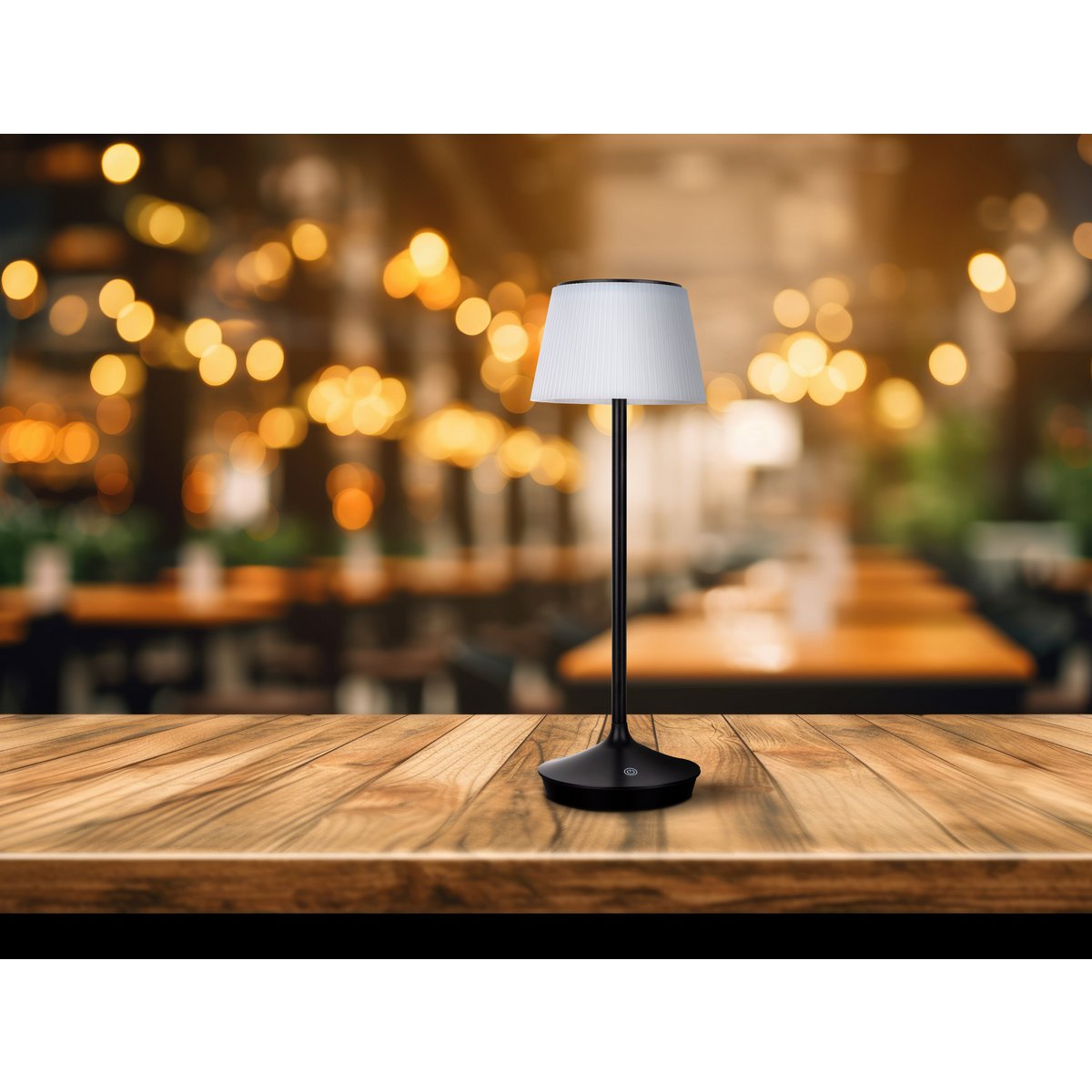 Näve Emmi LED Tafellamp - 38cm Zwart