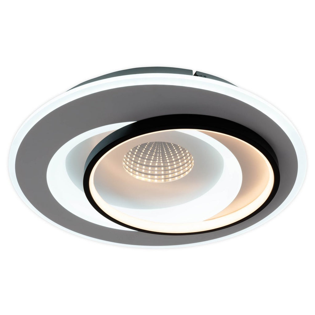 LED Plafondlamp 3D Näve Leuchten, Ø49cm Dimbaar
