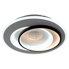 LED Plafondlamp 3D Näve Leuchten, Ø49cm Dimbaar
