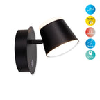 Näve Tondo Magnetisch Wandlicht - Black