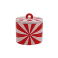 Housevitamin Swirl Voorraadpot - Rood/Roze - Dolomiet 11cm