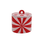 Housevitamin Swirl Voorraadpot - Rood/Roze - Dolomiet 11cm