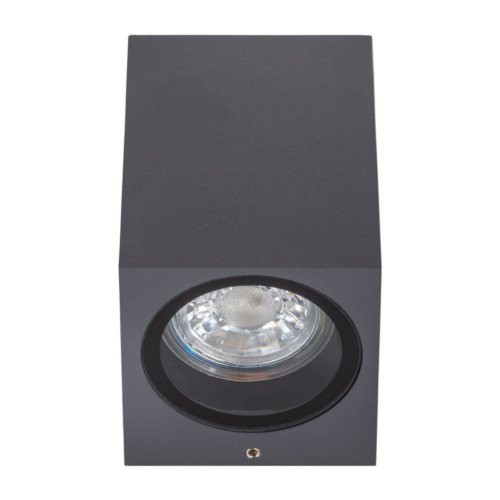 Näve Cubus Buiten Wandlamp Antraciet GU10