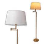 Näve Bologna Staande Lamp Mat Messing 158cm