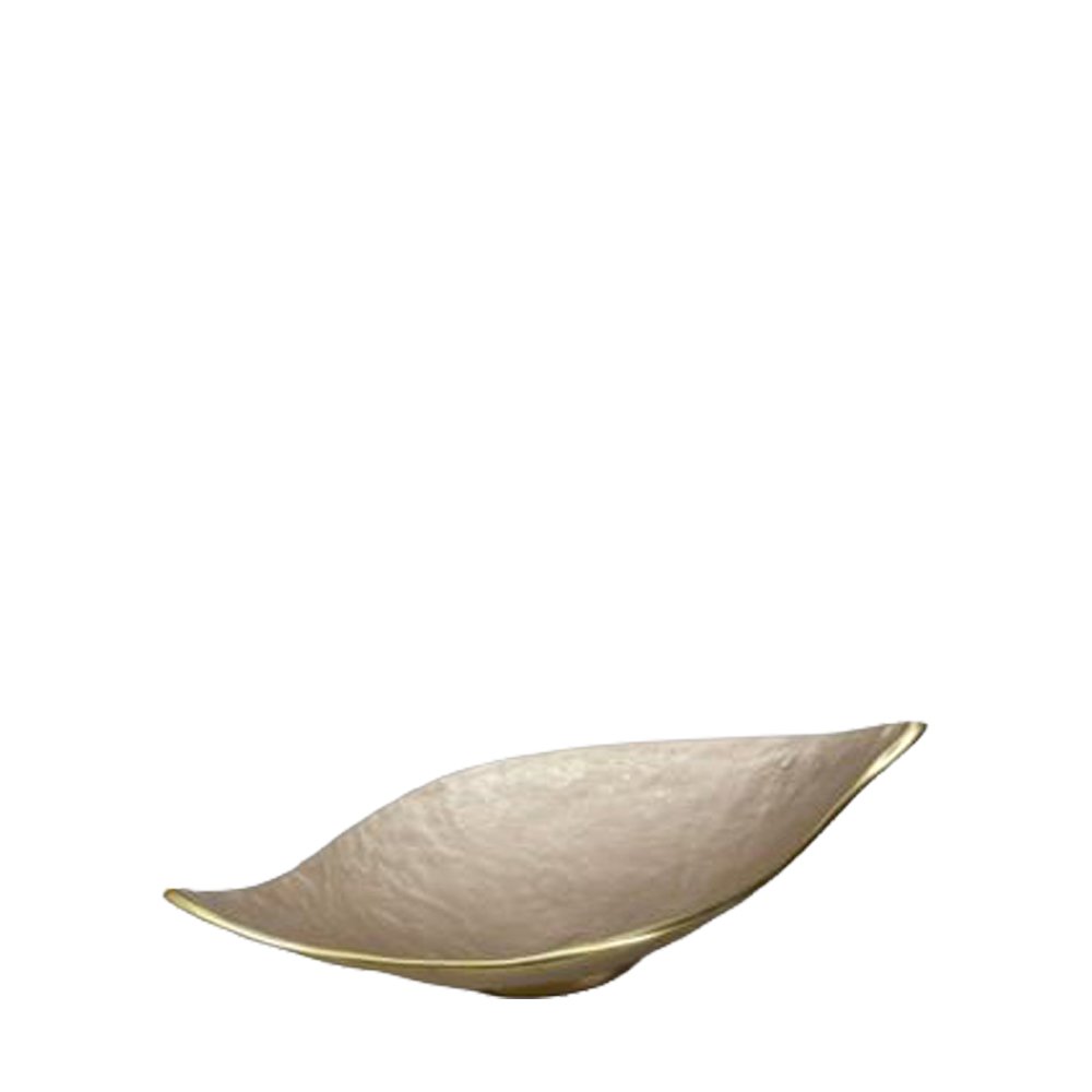 Aulica Decoratief Zand - Beige Aluminium 39x20x9cm