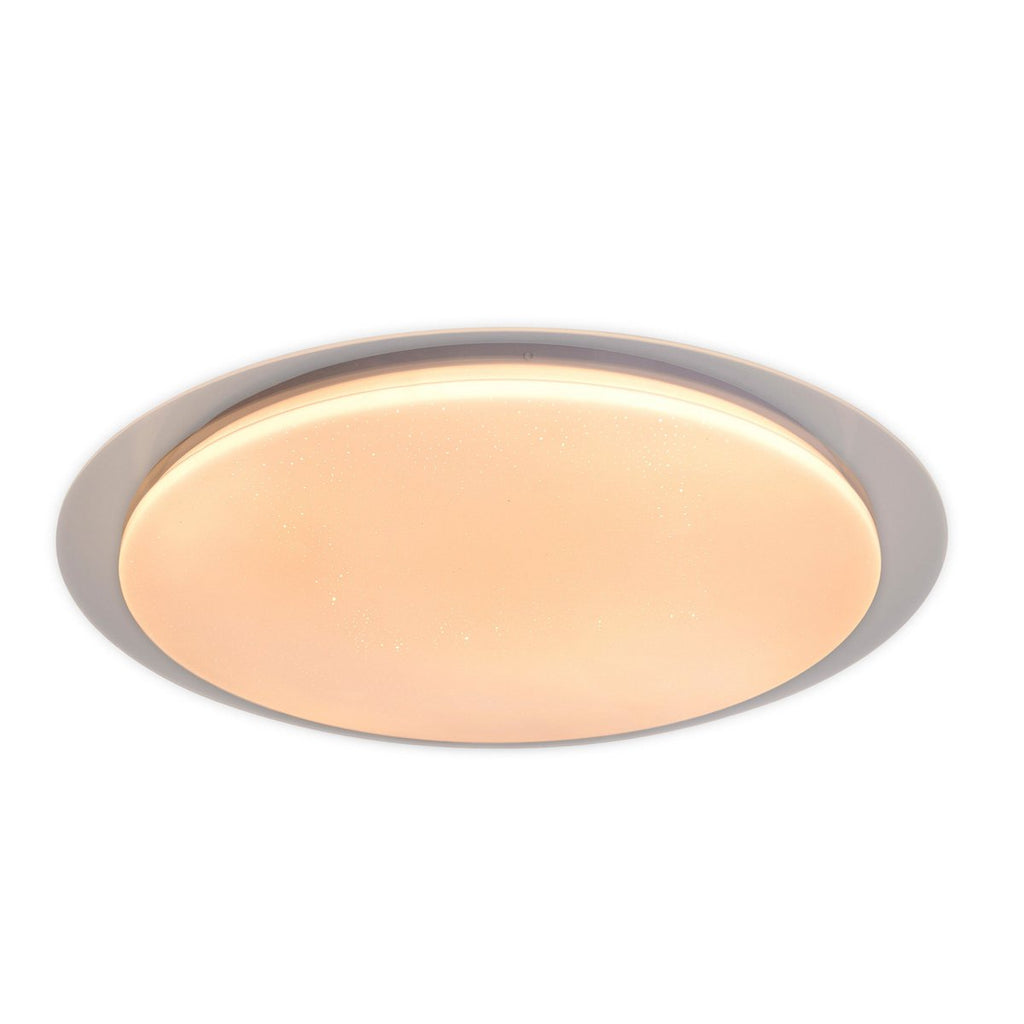 Näve Locarno LED Plafondlamp Ø 46cm Wit