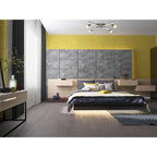 LED -plafondlicht "Ibiza" 68 cm lang, gemaakt van chroom -gekleurd metaal, glas en plastic