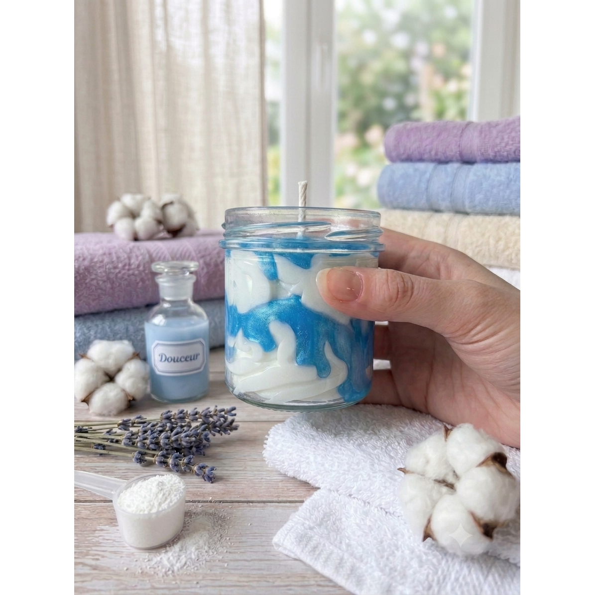 Juste une pause Verzachtende Slagroomkaars - Softener 220ml