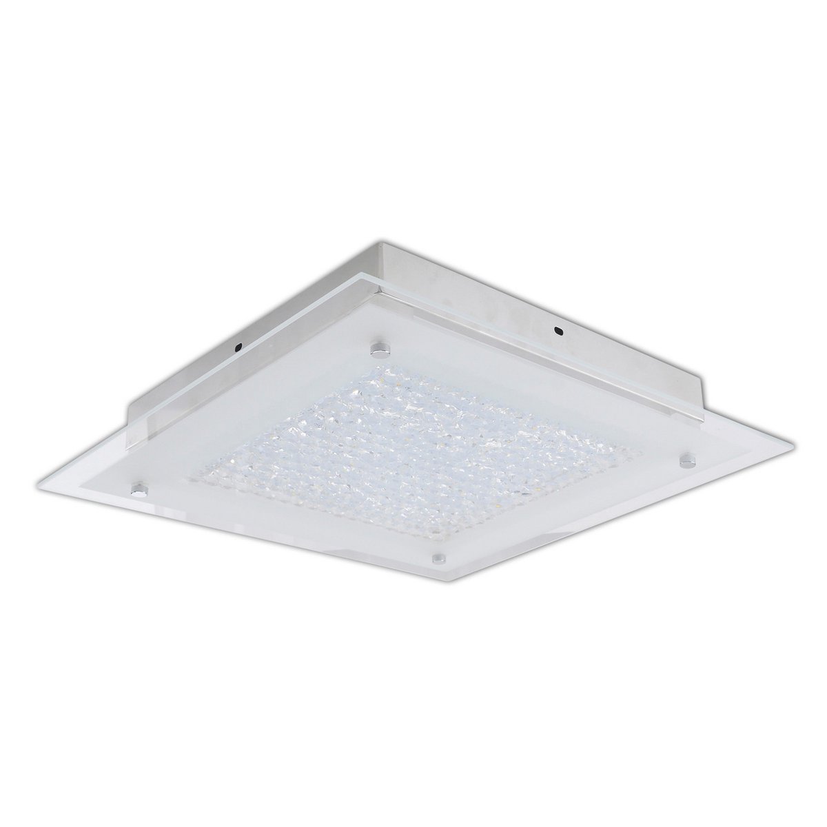 LED plafondlamp Glasgow 36cm Chroom