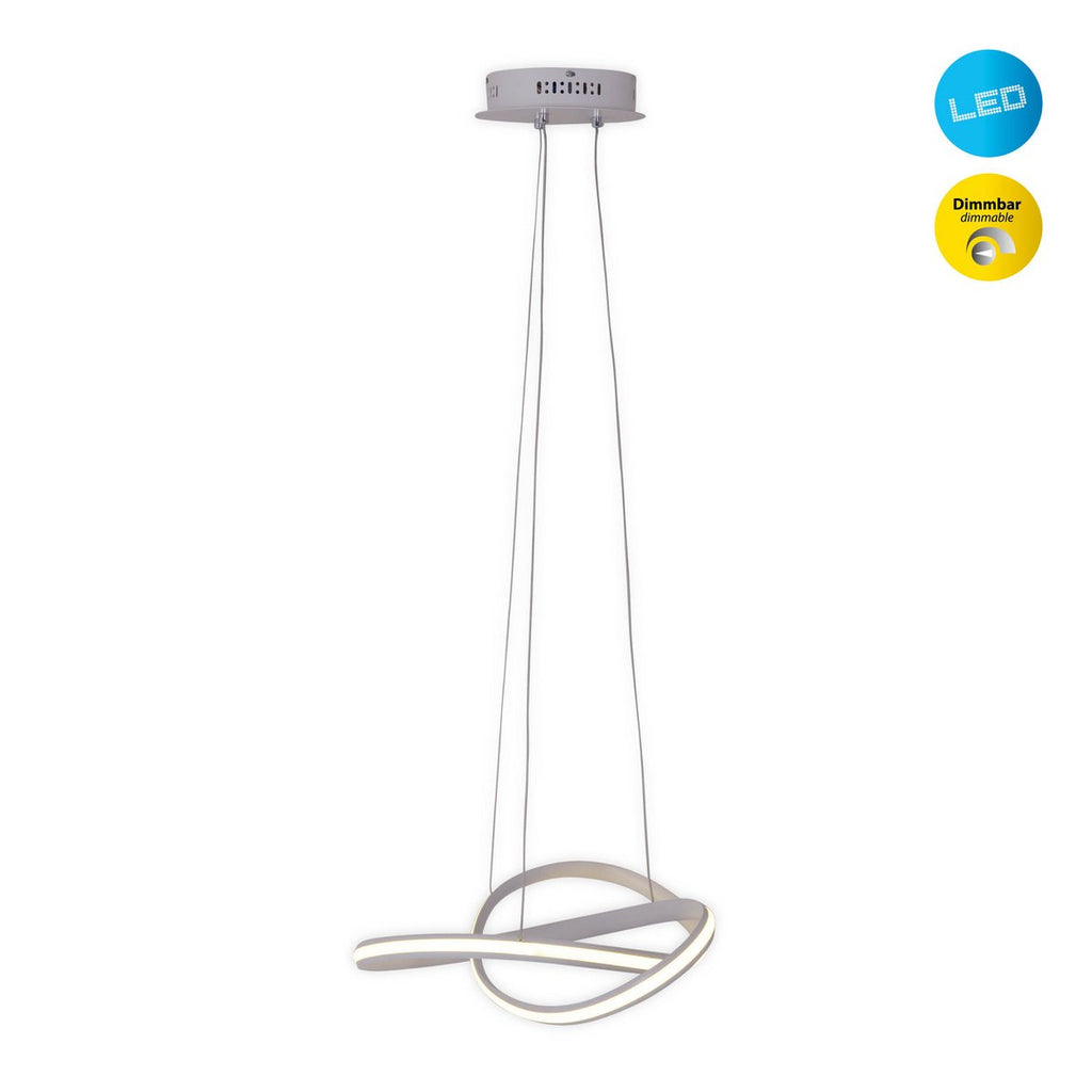 Näve Odrive LED Hanglamp 56cm Zilver