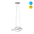 Näve Odrive LED Hanglamp 56cm Zilver