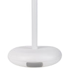Noteloze tabletlicht "PASI" voor buiten en binnen, gemaakt van metaal en plastic in wit, dimbaar, met aanraking en geheugenfunctie, ca. 26 cm hoog