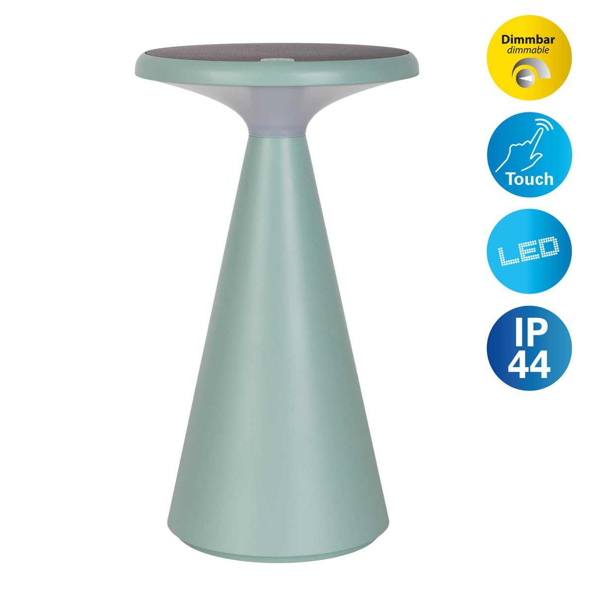 Näve Palu Solar Tafellamp Groen 20cm