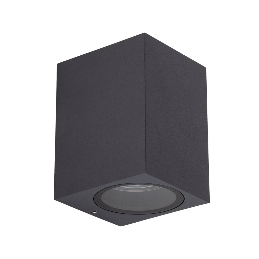 Näve Cubus Buiten Wandlamp Antraciet GU10