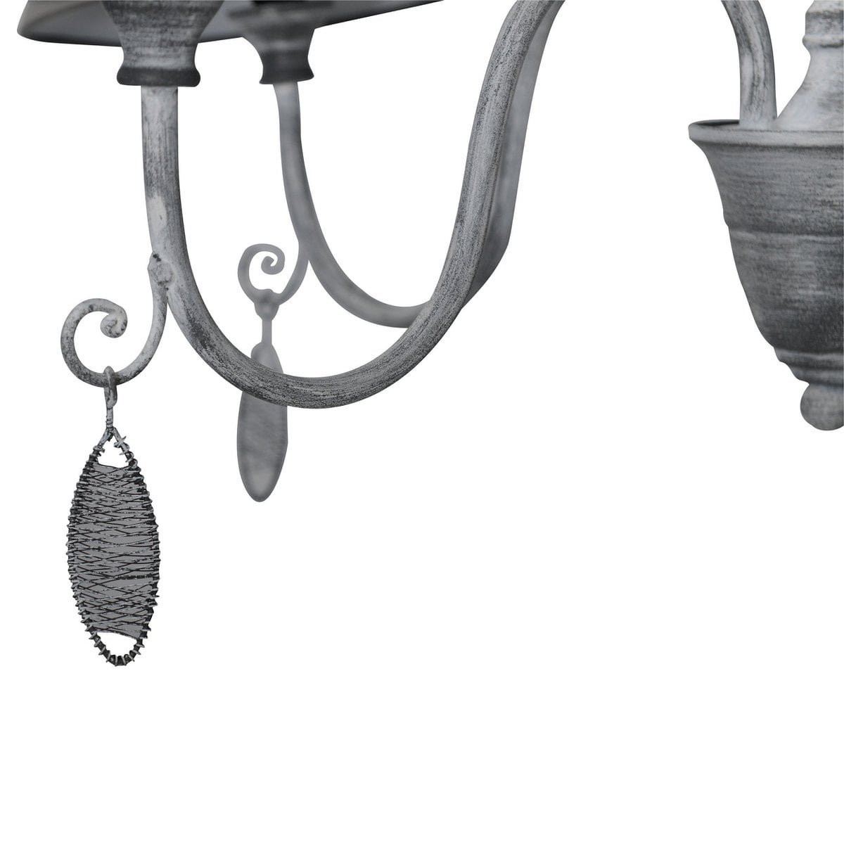 Näve Castellum Hängeleuchte Zwart 55cm