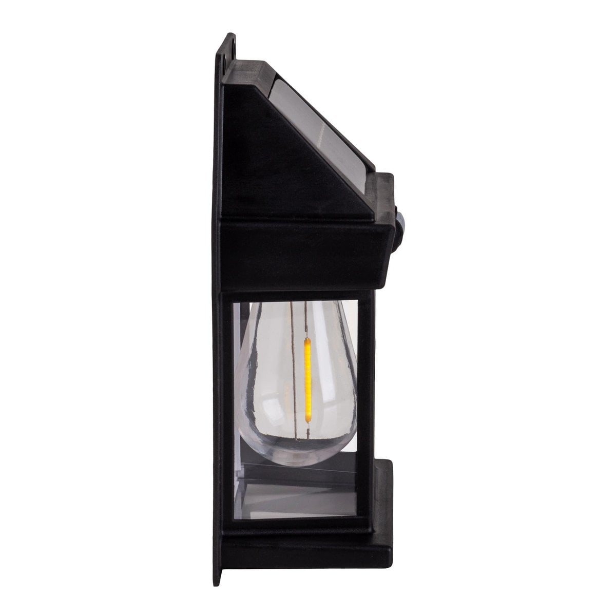 Näve Mira Solar Wandlamp 17cm Zwart