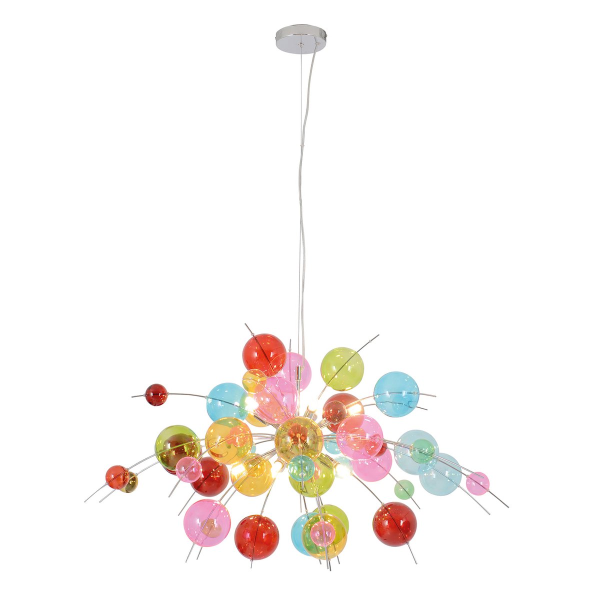 Näve Explosie Hanglamp - Glas 98cm
