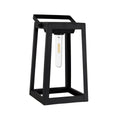 LED -decoratieve lamp, voor buiten, decoratie metaal en plastic in het zwart, met geïntegreerde LED