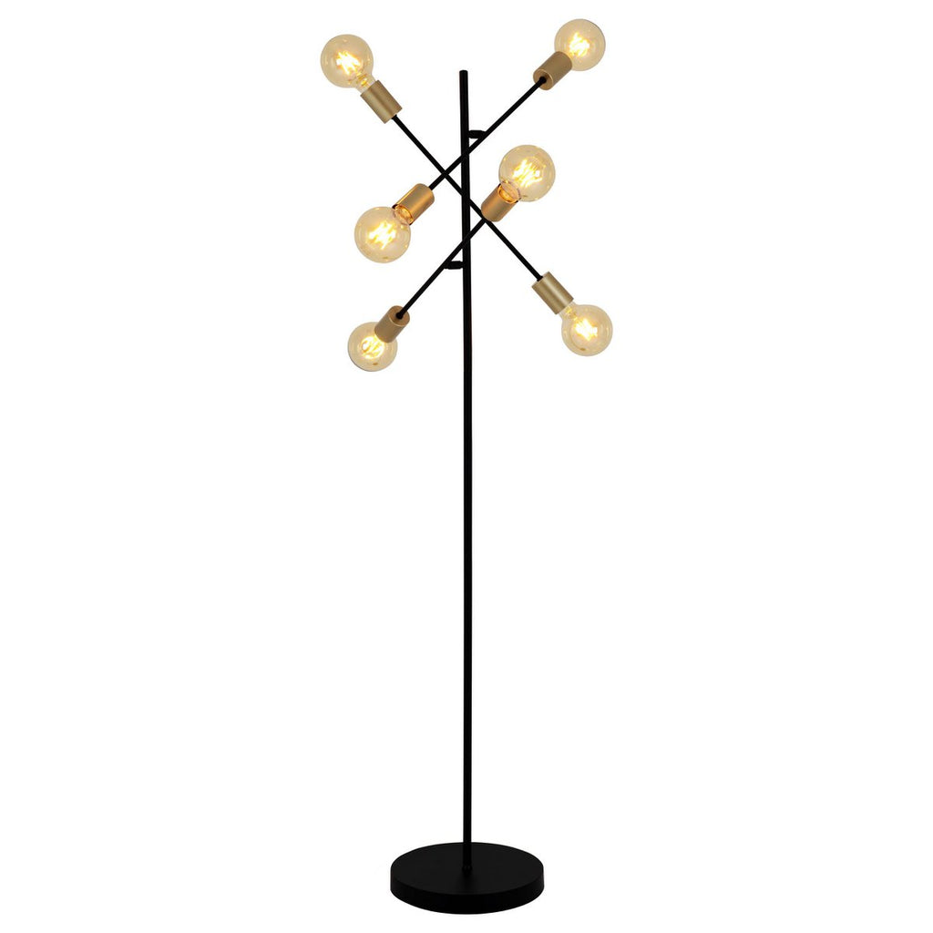 Näve Modo Staande Lamp Zwart 150cm E27