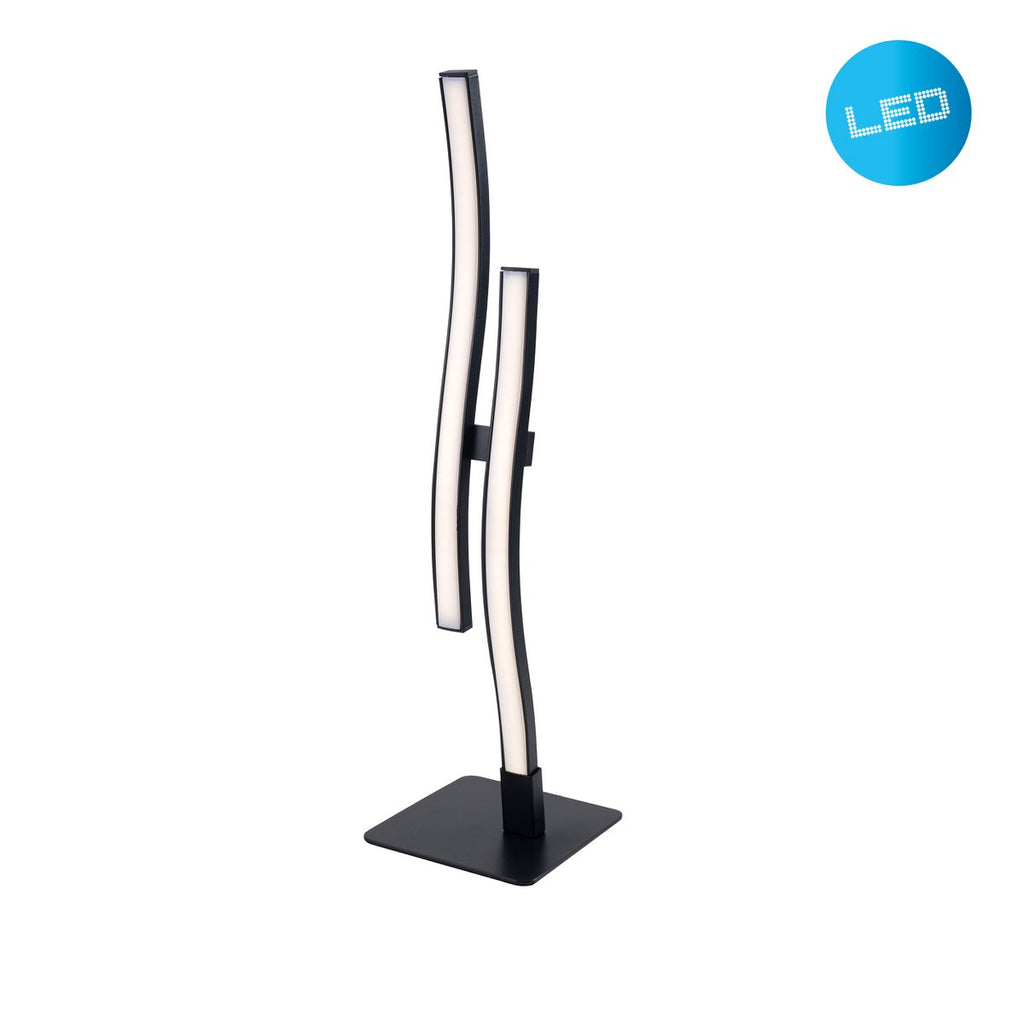 Näve Onda LED-Tafellamp 44cm Zwart