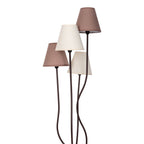 Näve Boho Vloerlamp 4-lamps Beige/Bruin 138cm