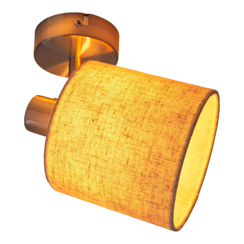 Näve Maron Wandlamp - Nikkel Mat 17x12cm