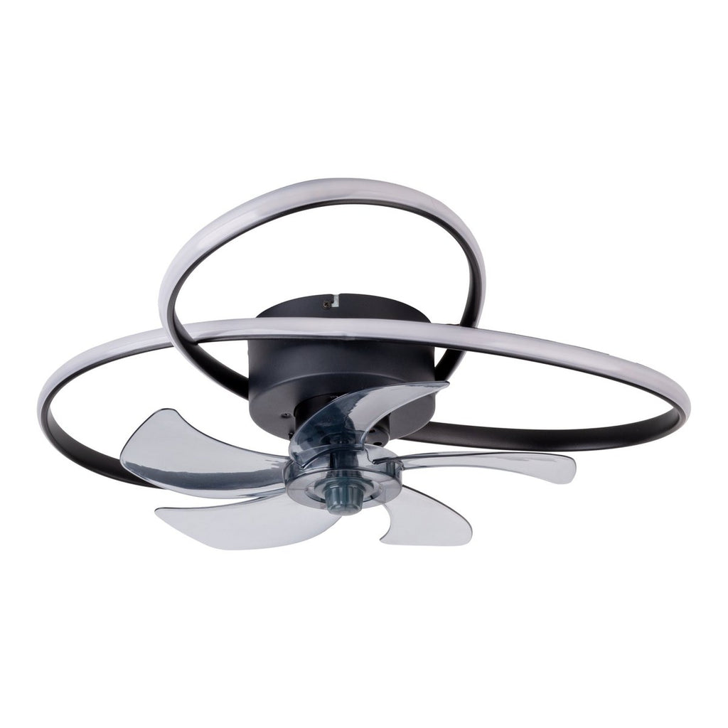 Näve Leccio LED Deckenleuchte 58cm mit Ventilator