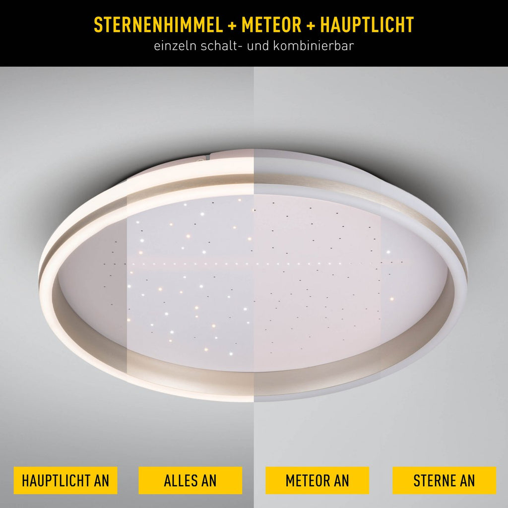LED Plafondlamp Meteor 47cm Wit
