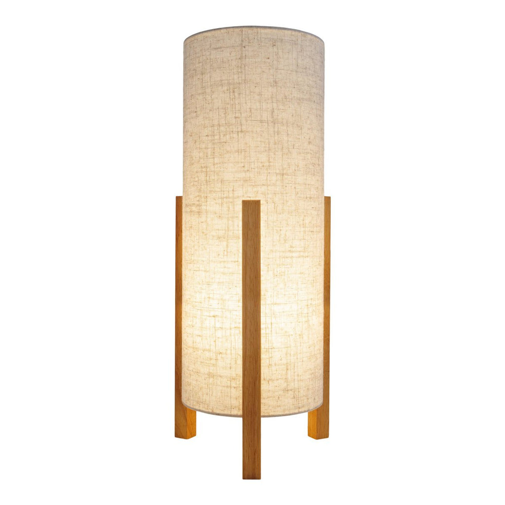 Tafellamp Matilda - Hout Wit 52cm E27