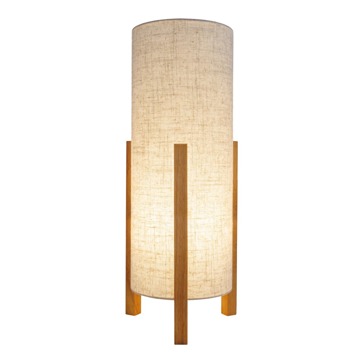 Tafellamp Matilda - Hout Wit 52cm E27