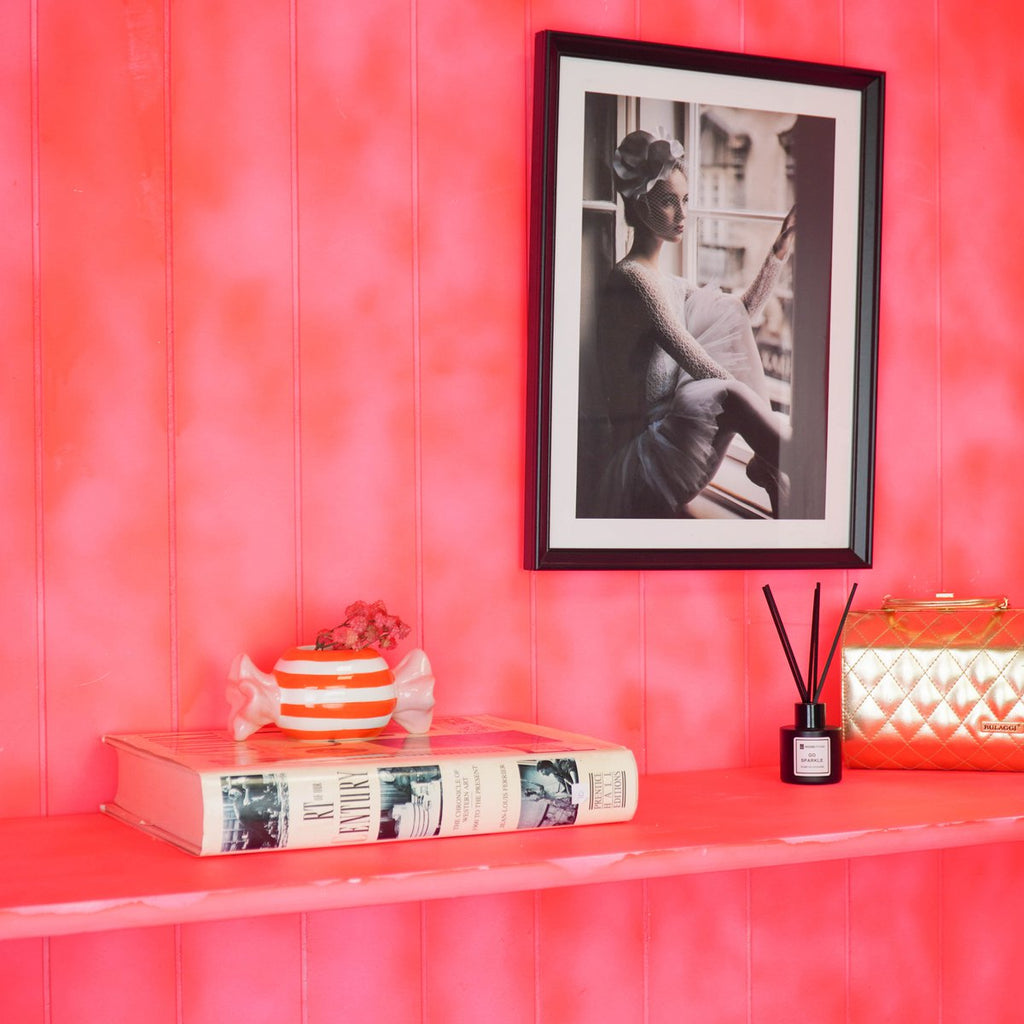 Housevitamin Bloempot Toffee Candy Oranje/Roze