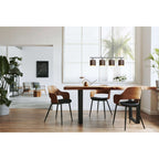 Näve Maron 4-Light Pendant Lamp - Brown 72cm