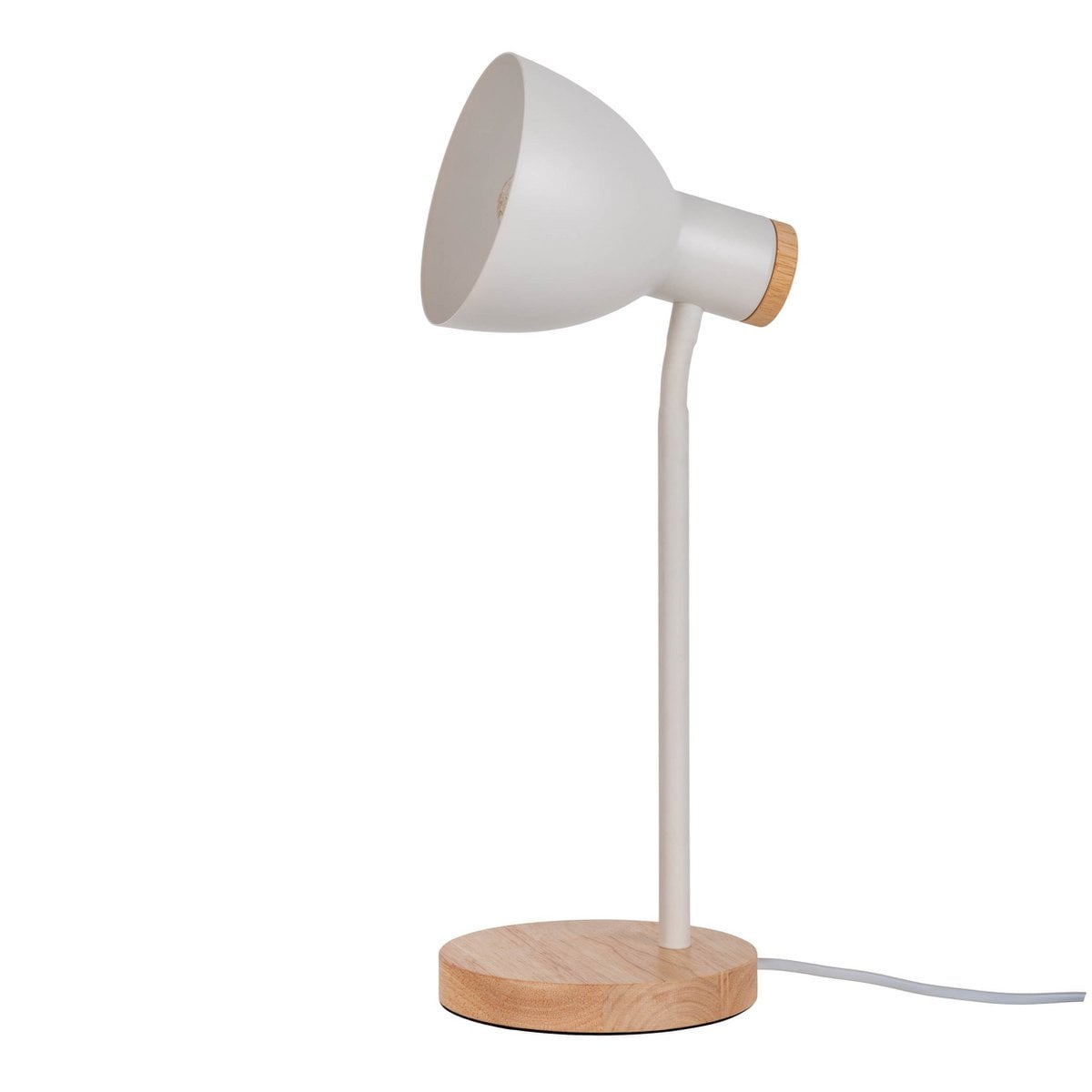 Näve Marie Bureaulamp - Wit 36,5cm