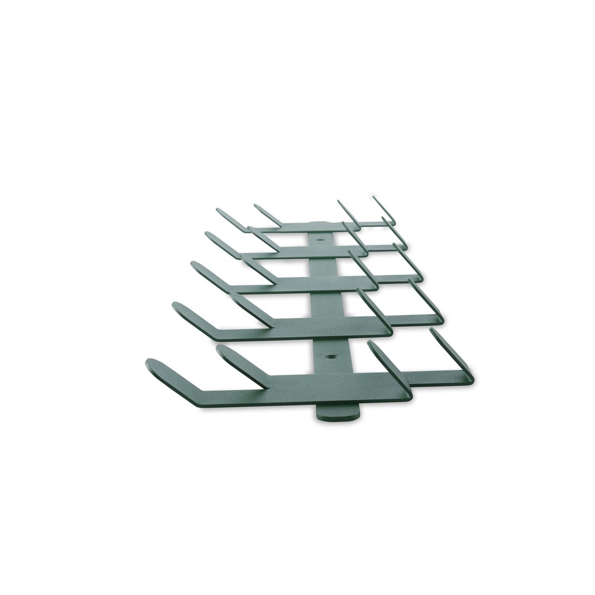 Gorillz Origami Wandkapstok - Groen - 10 Dubbele Haken