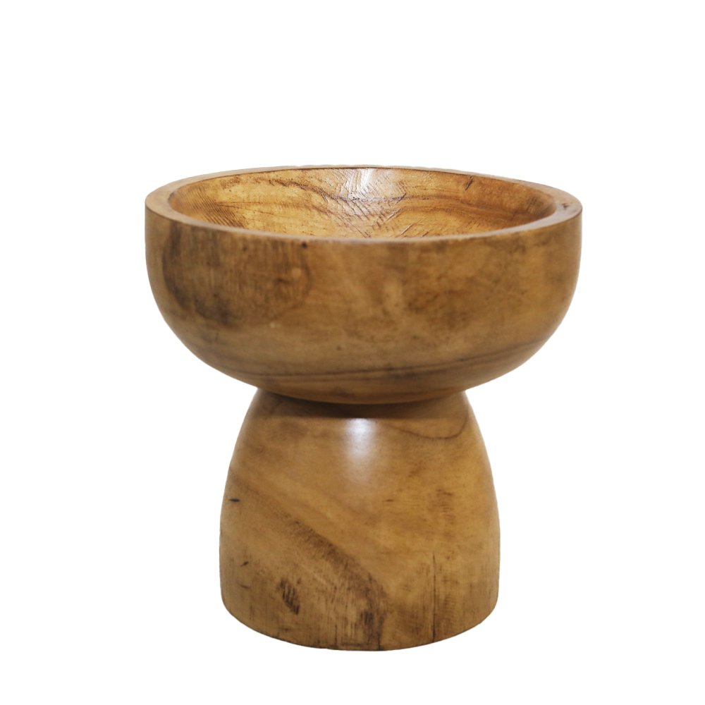 Houten Decoratieve Schaal 23,5x23,5x24,5cm