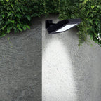 2 Set LED LED Solar Outer Wall Lamp "Pepe", voor buiten, wandlamp - Plastic in zwart, met geïntegreerde LED - wandlampen buiten