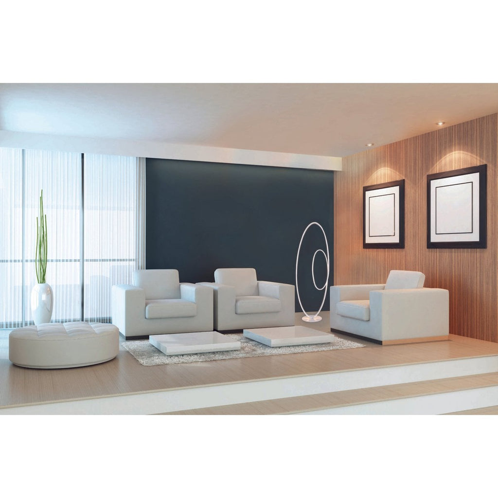 Näve Odrive LED Vloerlamp 120cm Wit