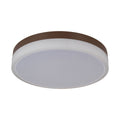 LED-plafondlicht Lola Ø50cm Bruin-Wit Dimmable