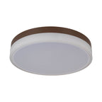 LED-plafondlicht Lola Ø50cm Bruin-Wit Dimmable