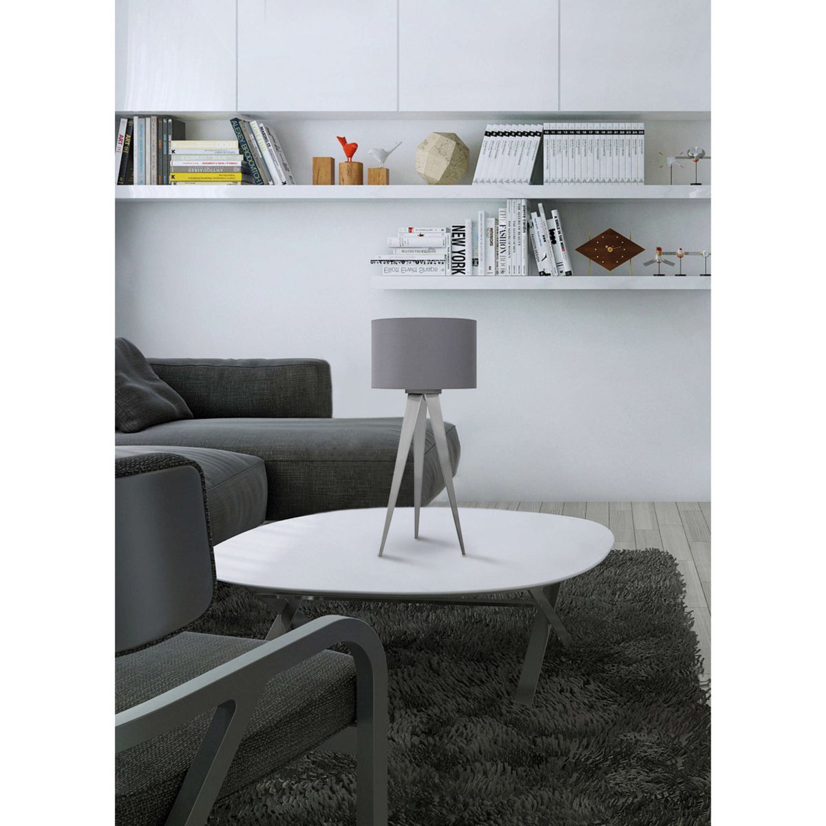 Näve Kruklamp Statief 61,5cm Zwart